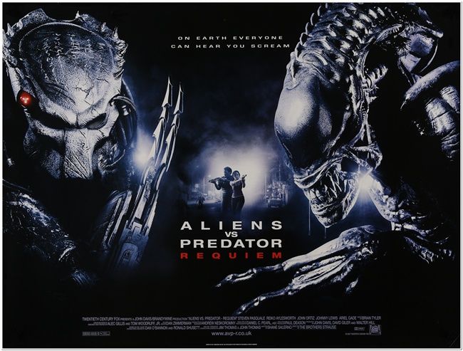 aliens vs predator requiem poster