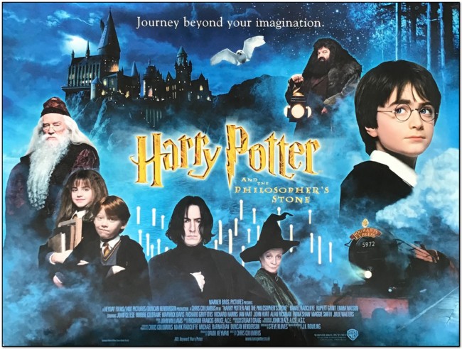 Harry Potter 1 - Philosopher's Stone - British Quad - Reel Deals Movie  Posters Product Details