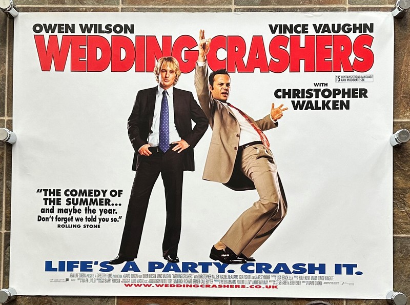 Wedding Crashers - 2005 - British Quad