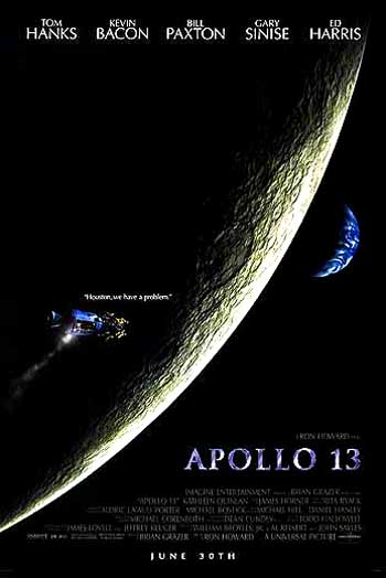 APOLLO 13  orig 27x40 Movie Poster TOM HANKS  Style A  