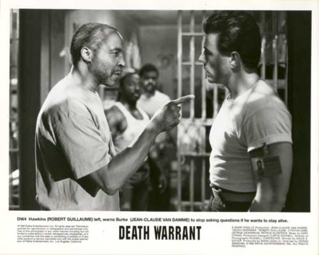 DEATH WARRANT press kit JEAN CLAUDE VAN DAMME  